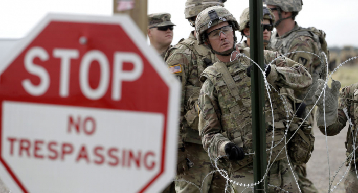 USA schicken zusätzliche Soldaten an die Grenze zu Mexiko