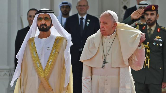   Papst Franziskus in den Vereinigten Arabischen Emiraten  