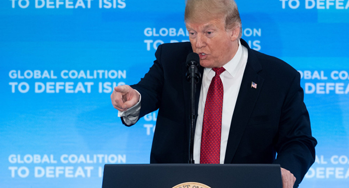 Trump tritt bei Anti-IS-Koalition-Sitzung auf