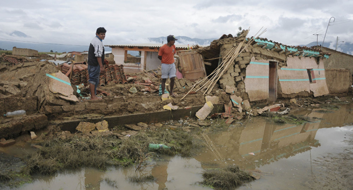 Declaran alerta roja en tres departamentos de Bolivia por inminentes inundaciones