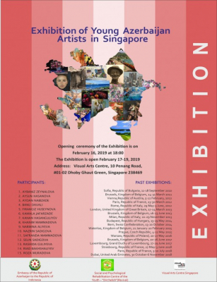   En Singapur exhiben obras de los pintores azerbaiyanos    