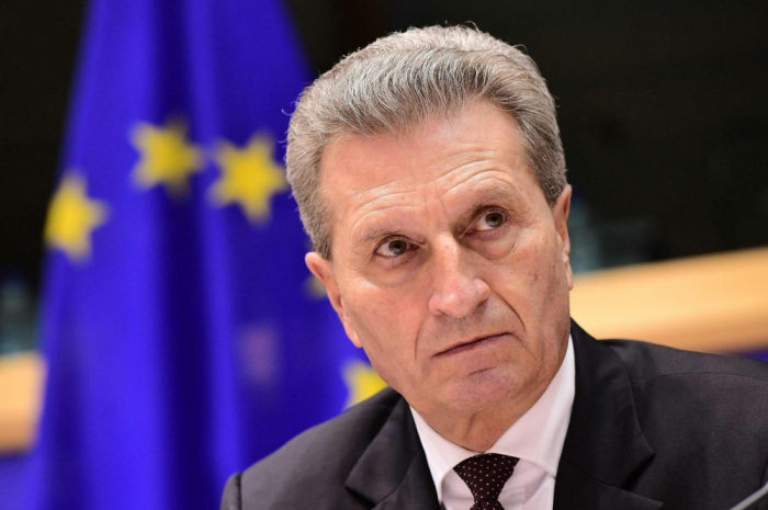   EU-Kommissar Günther Oettinger besucht Aserbaidschan  