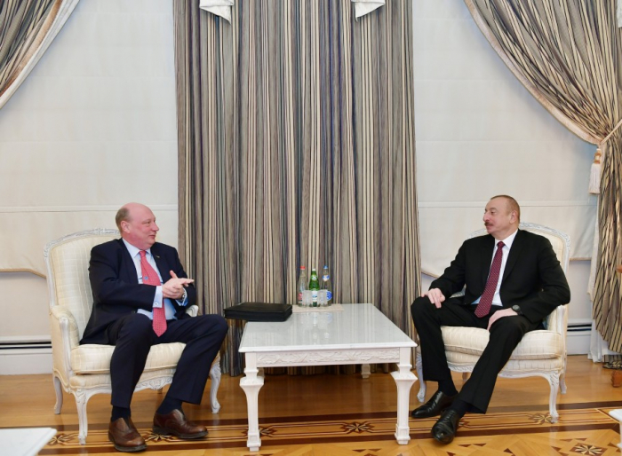   Präsident Ilham Aliyev empfängt Generaldirektor von Generaldirektion Mobilität und Verkehr der Europäischen Kommission  