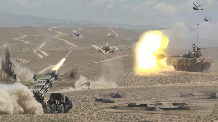   Troops of Nakhchivan garrison begin command and staff exercises  