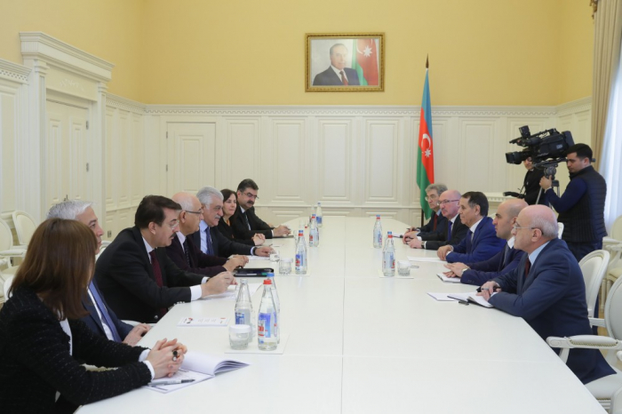  Le Premier ministre azerbaïdjanais a reçu une délégation turque 
