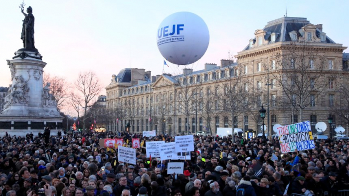   Proteste gegen Antisemitismus in Frankreich  