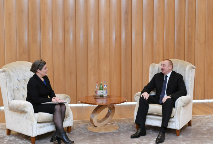 Azerbaijani President receives US deputy assistant secretary of state for energy diplomacy