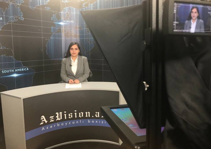  AzVision TV releases news edition of news in English for February 20 -  VIDEO  