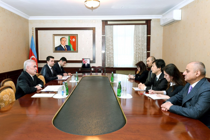   Le président de l’Assemblée suprême du Nakhtchivan rencontre l’ambassadeur du Japon  