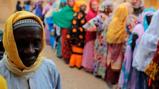 Senegal votes in presidential election