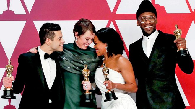   Oscars 2019  : Olivia Colman and Green Book spring surprise wins 
