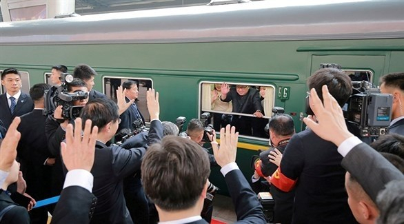 قطار يحتمل أنه يقل الزعيم كيم.. يصل إلى الصين