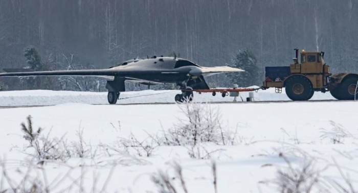 ظهور صورة جديدة للطائرة دون طيار الروسية الحديثة "الصياد"