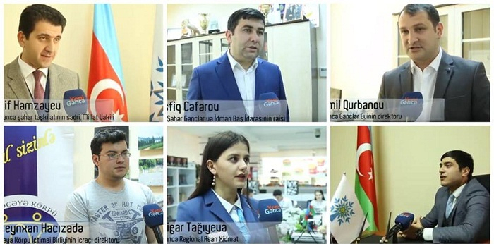 “Gəncə gəncləri uğurla davam etdirilən gənclər siyasətindən danışıblar” -    Video   