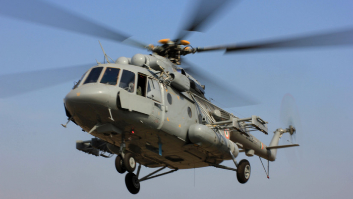  Un helicóptero de la Fuerza Aérea India se estrella en Cachemira y deja tres muertos 