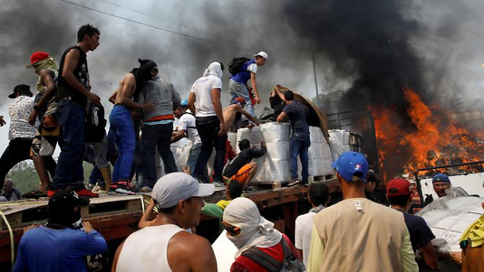 Tote bei Zusammenstößen an Venezuelas Grenzen