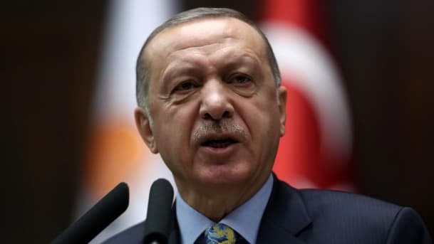   Erdogan:   Des armes occidentales entre les mains des terroristes