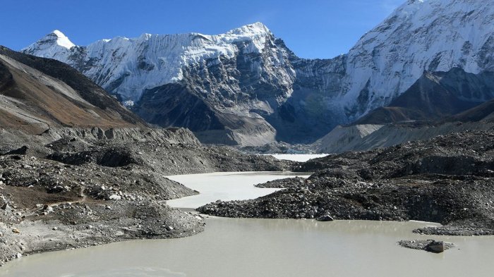   Shock warning  on melting glaciers in the Himalayas 
