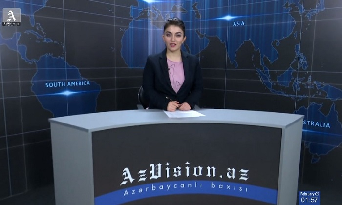                                                                                                     AzVision News:                                                  İngiliscə günün əsas xəbərləri                                                  (5 fevral)                                                     -                                                     VİDEO                                                                                                       