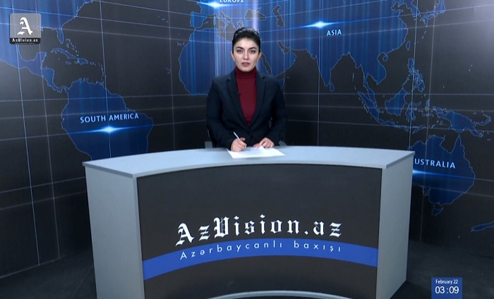     AzVision News:   İngiliscə günün əsas xəbərləri   (22 fevral)   -   VİDEO    