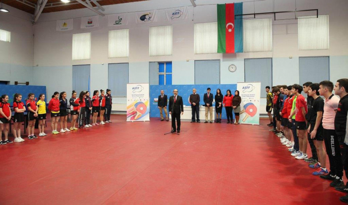  Comenzó el Campeonato de tenis de mesa de Azerbaiyán  (FOTO)  