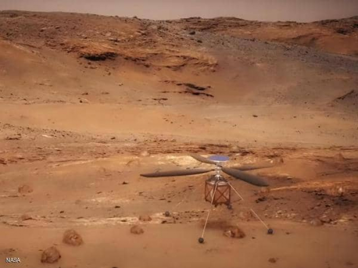 ناسا "تستعرض".. مروحية إلى المريخ في 2020