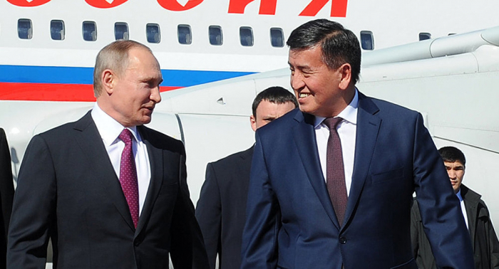 Putin Qırğızıstana gedir  
