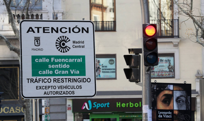   Madrid Central  : en tres meses baja un 25% el tráfico en Gran Vía