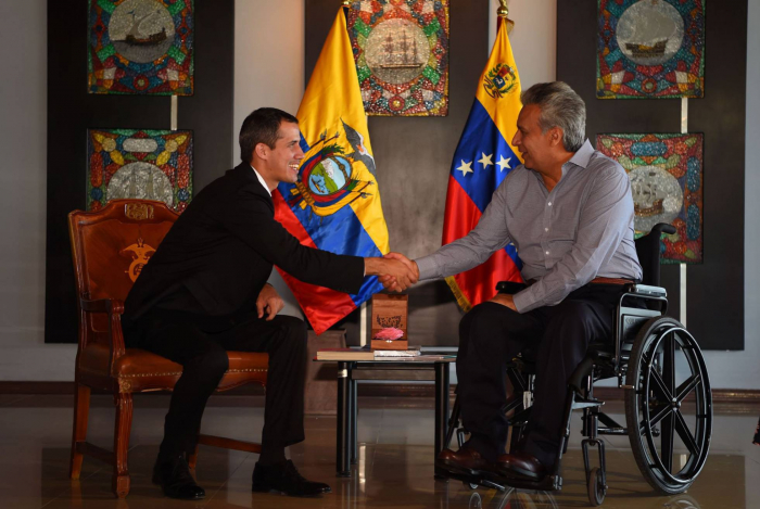   Guaidó llama en Ecuador a nuevas movilizaciones en Venezuela  