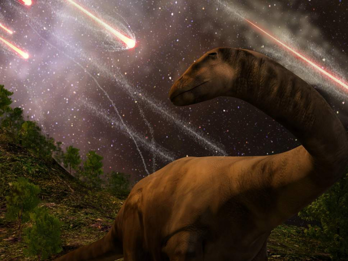   Dinosaurs were thriving before the deadly asteroid strike  
