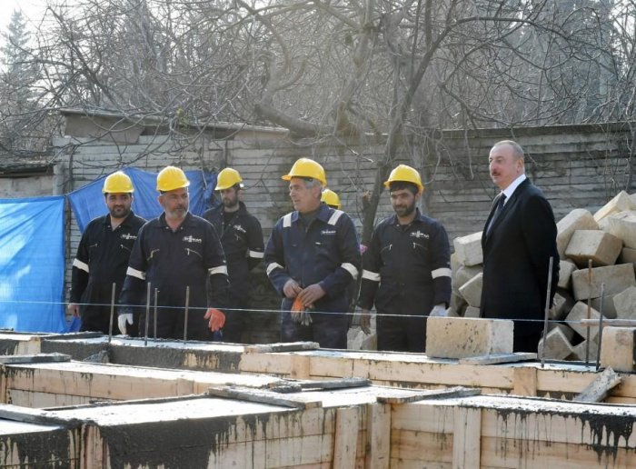   President Ilham Aliyev viewed works to eliminate consequences of earthquake in Aghsu  