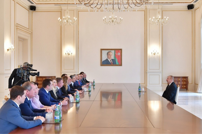   Ilham Aliyev recibe a miembros del Congreso Judío de Rusia -   Actualizado    