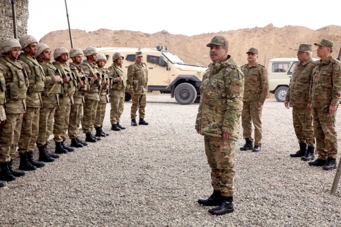   Azerbaijani defense minister visits frontline -   PHOTOS+VIDEO    