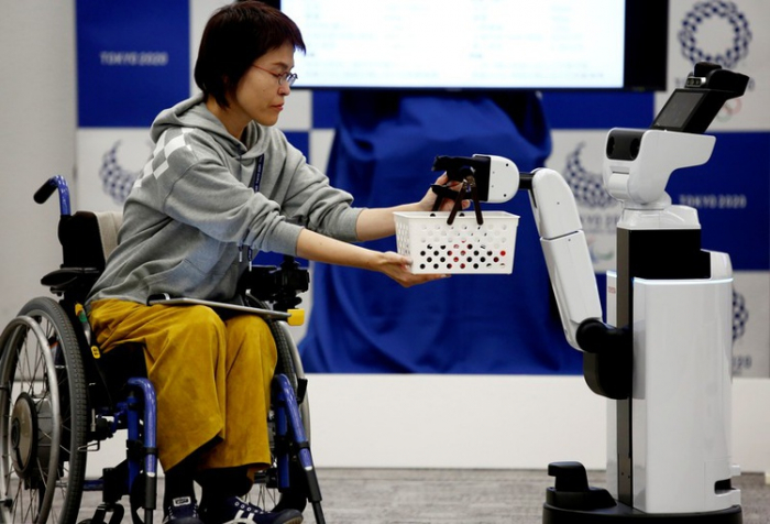 Tokyo 2020 unveils robots to help wheelchair users, workers