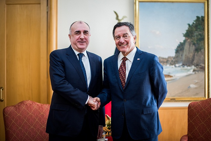   Azerbaijani FM meets his Chilean counterpart  