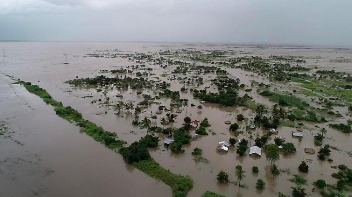   Zyklon hinterlässt in Mosambik "Binnenmeere"  