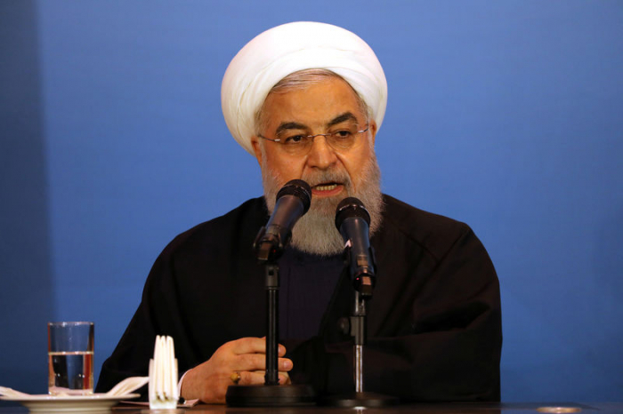 Irans Präsident Ruhani sagt trotz US-Sanktionen Ende der Krise zu
 