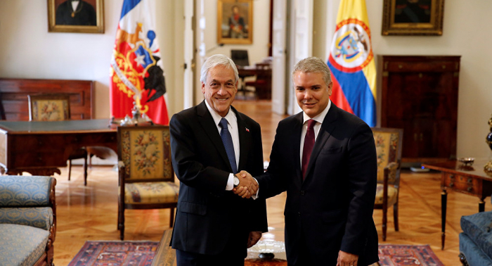 Iván Duque destaca liderazgo de Chile en la crisis venezolana