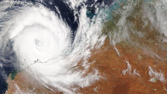 Cyclone Veronica: Destructive winds and rain lash Australia