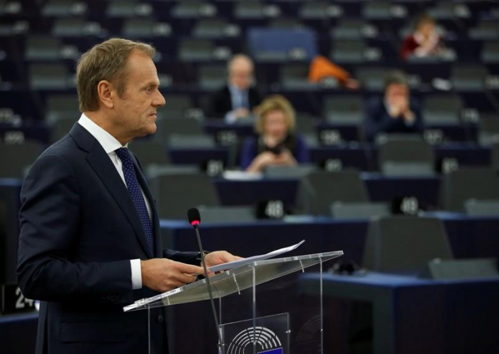 EU-Ratspräsident Tusk wirbt für langen Brexit-Aufschub