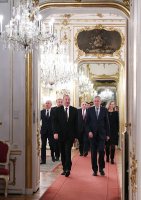   Treffen von Präsident Ilham Aliyev mit Bundespräsident Alexander Van der Bellen  