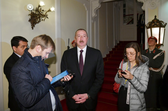   Präsident Ilham Aliyev gibt Interview für russische Nachrichtenagentur TASS  