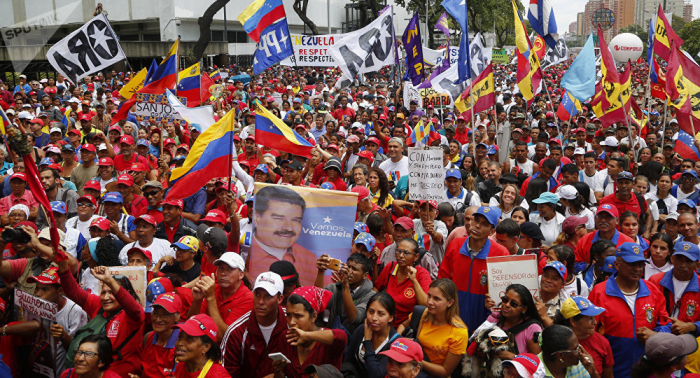 Demos für und gegen Maduro in Venezuela