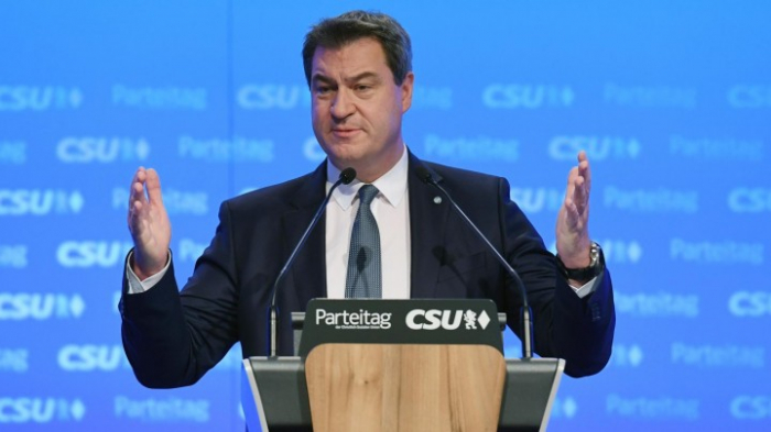 Söder schwört Partei auf klaren pro-europäischen Kurs ein