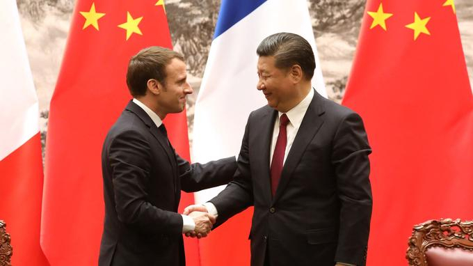 Macron convie Xi, Merkel et Juncker à Paris pour discuter commerce et climat