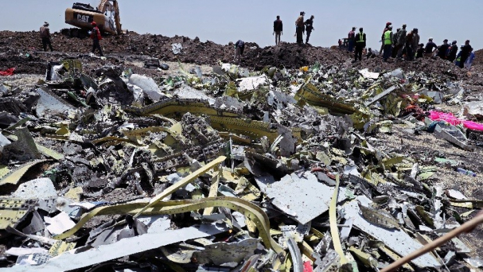   Testigo de la tragedia en Etiopía:   "El avión emanaba humo de la parte trasera antes de estrellarse"