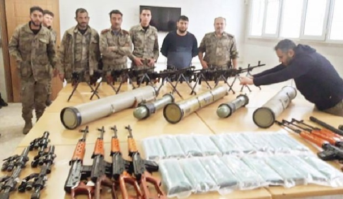  PKK-nın 2 milyon dollarlıq silahı ələ keçirilib   