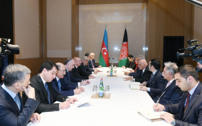  الرئيس الهام علييف يلتقي نظيره الأفغاني -   صور  