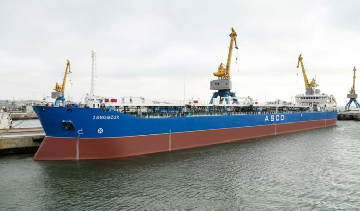   Zangezur tanker overhauled in Azerbaijan  