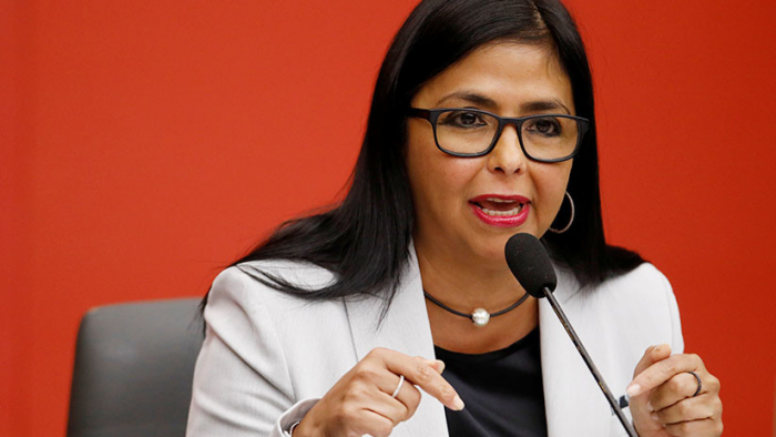   Delcy Rodríguez  : Venezuela tomará las medidas apropiadas con respecto a Guaidó